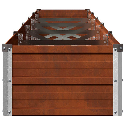 Verhoogd Tuinbed Roestig 400 x 40 x 24 cm corton