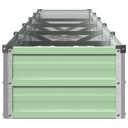 Verhoogd Tuinbed Pastelgroen 400 x 40 x 24 cm koudgewalst staal