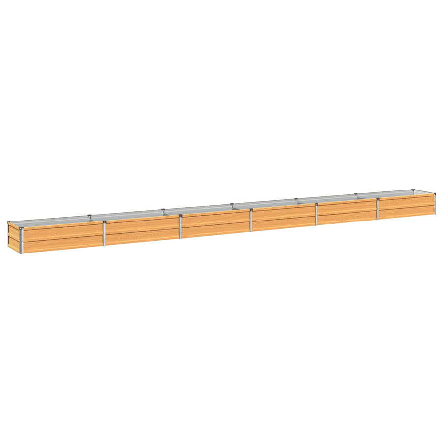 Verhoogd Tuinbed Naturel 480 x 40 x 24 cm koudgewalst staal