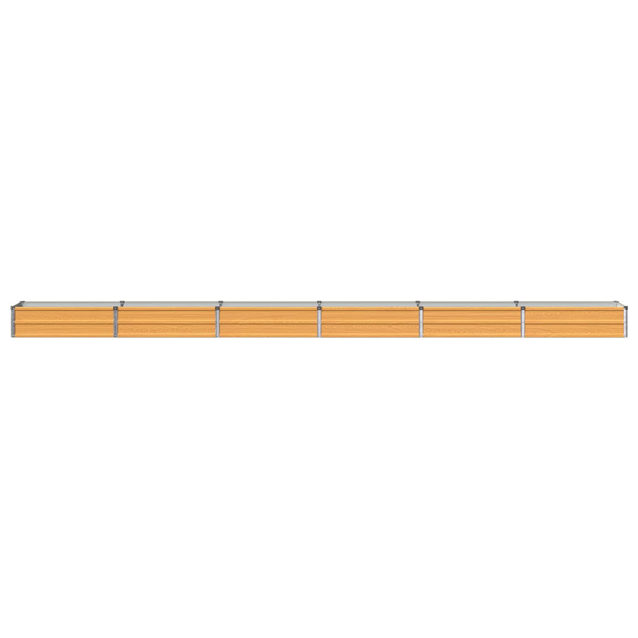 Verhoogd Tuinbed Naturel 480 x 40 x 24 cm koudgewalst staal