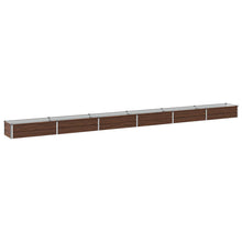 Verhoogd Tuinbed Zwart 480 x 40 x 24 cm koudgewalst staal