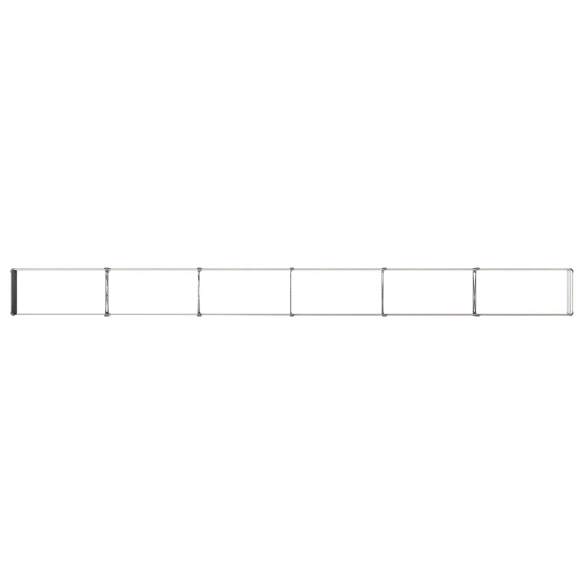 Verhoogd Tuinbed Zwart 480 x 40 x 24 cm koudgewalst staal