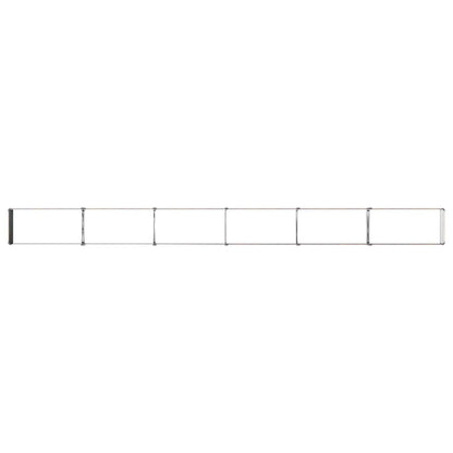 Verhoogd Tuinbed Zwart 480 x 40 x 24 cm koudgewalst staal