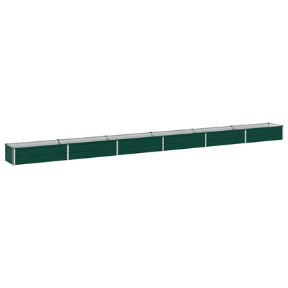 Verhoogd Tuinbed Groen 480 x 40 x 24 cm koudgewalst stalen
