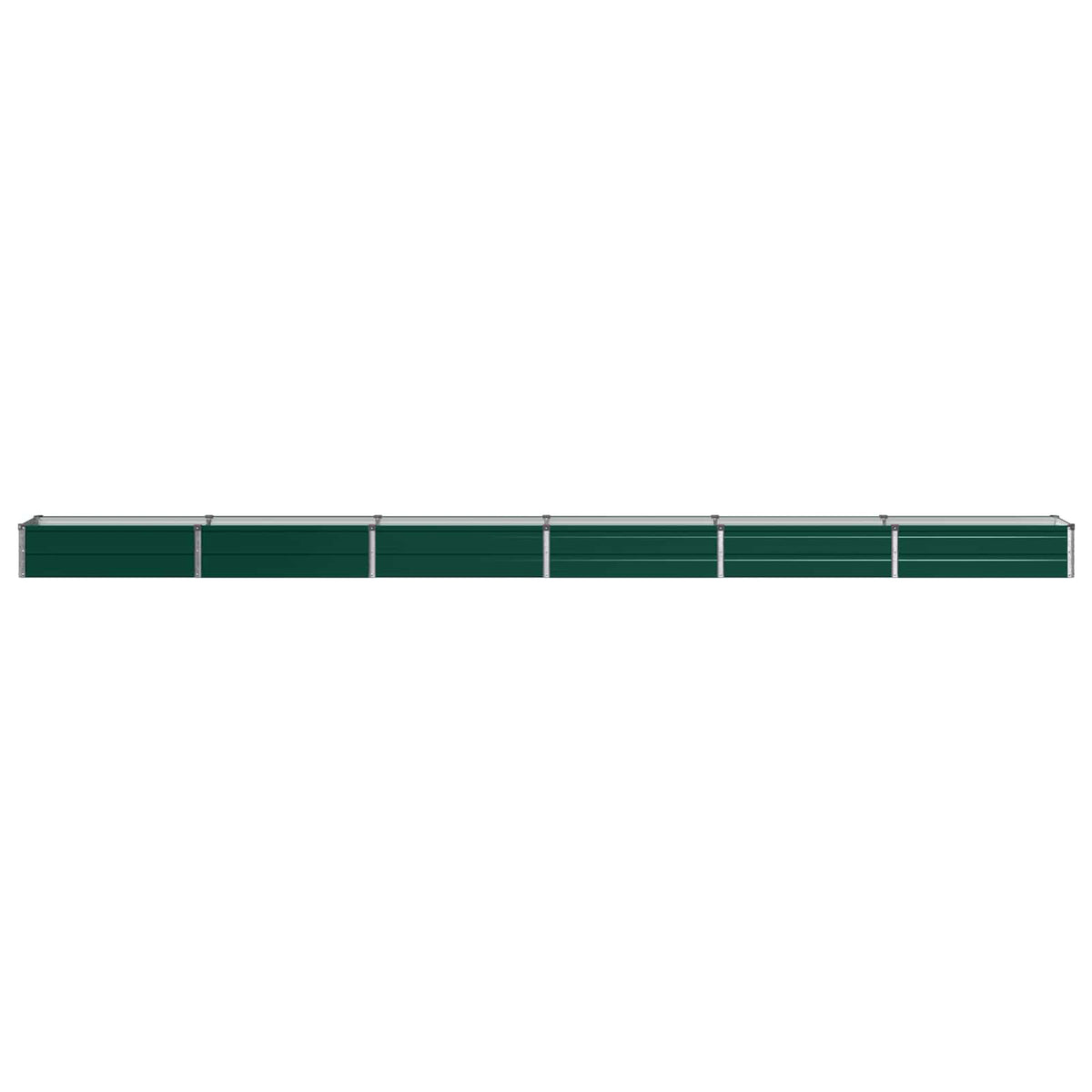 Verhoogd Tuinbed Groen 480 x 40 x 24 cm koudgewalst stalen