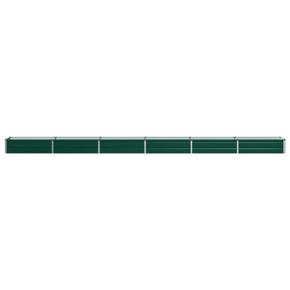 Verhoogd Tuinbed Groen 480 x 40 x 24 cm koudgewalst stalen