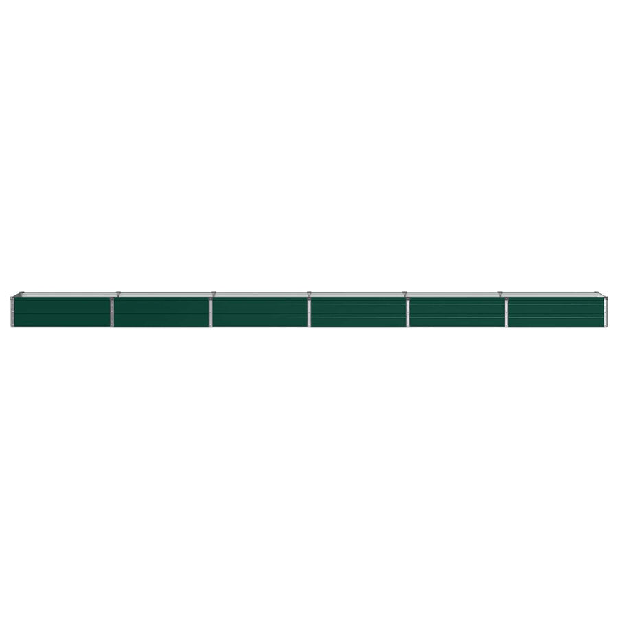 Verhoogd Tuinbed Groen 480 x 40 x 24 cm koudgewalst stalen