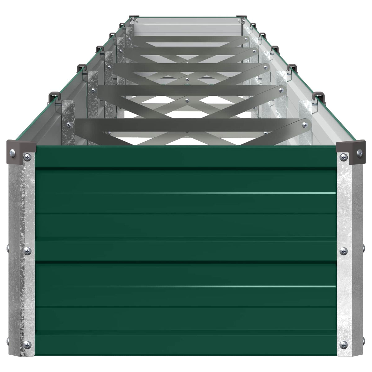Verhoogd Tuinbed Groen 480 x 40 x 24 cm koudgewalst stalen