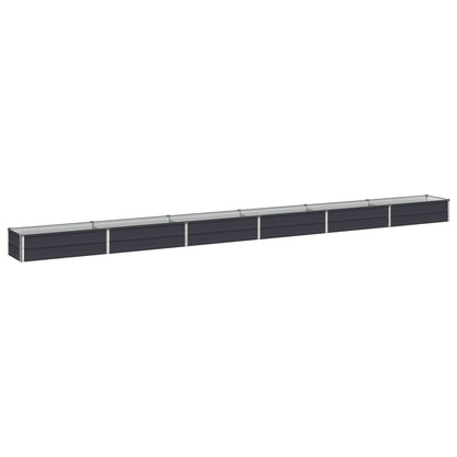 Verhoogd Tuinbed Antracietkleurig 480 x 40 x 24 cm