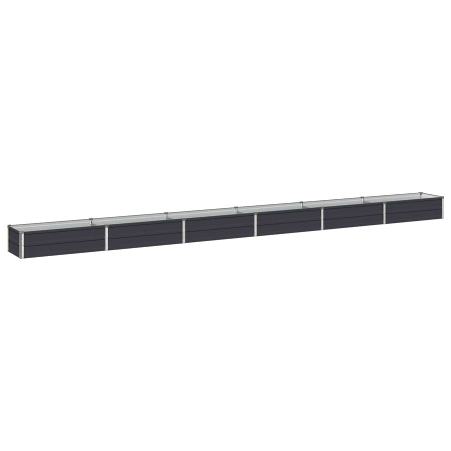 Verhoogd Tuinbed Antracietkleurig 480 x 40 x 24 cm