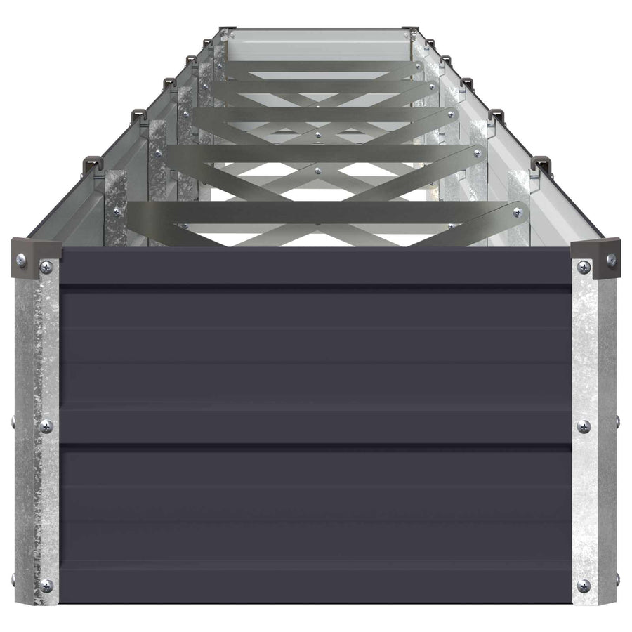 Verhoogd Tuinbed Antracietkleurig 480 x 40 x 24 cm