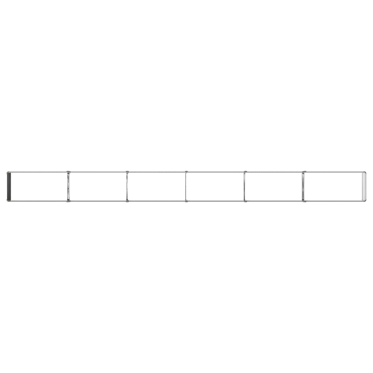 Verhoogd Tuinbed Antracietkleurig 480 x 40 x 24 cm