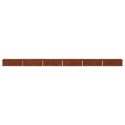 Verhoogd Tuinbed Roestig 480 x 40 x 24 cm corton
