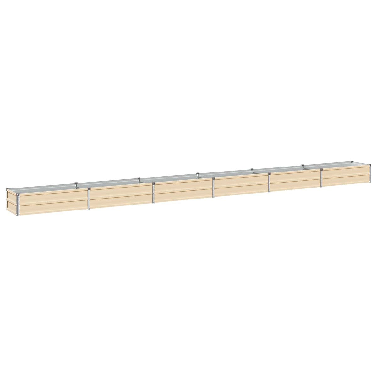 Verhoogd Tuinbed Ivoor 480 x 40 x 24 cm koudgewalst staal