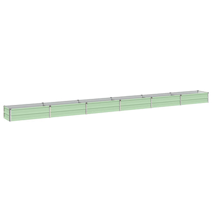 Verhoogd Tuinbed Pastelgroen 480 x 40 x 24 cm koudgewalst staal