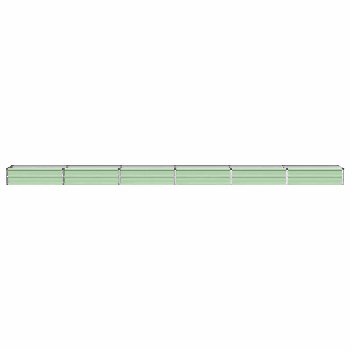 Verhoogd Tuinbed Pastelgroen 480 x 40 x 24 cm koudgewalst staal
