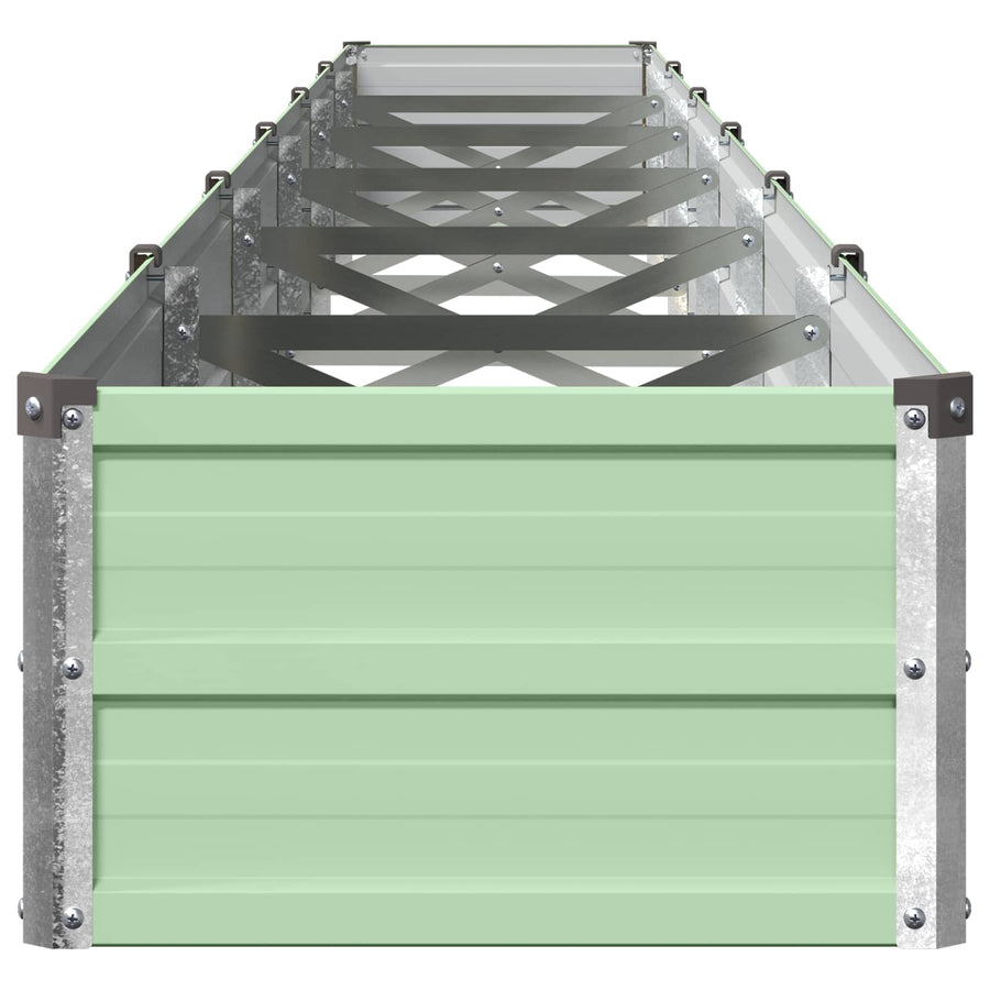 Verhoogd Tuinbed Pastelgroen 480 x 40 x 24 cm koudgewalst staal