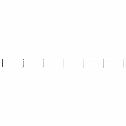 Verhoogd Tuinbed Houtbruin 600 x 40 x 24 cm koudgewalst staal