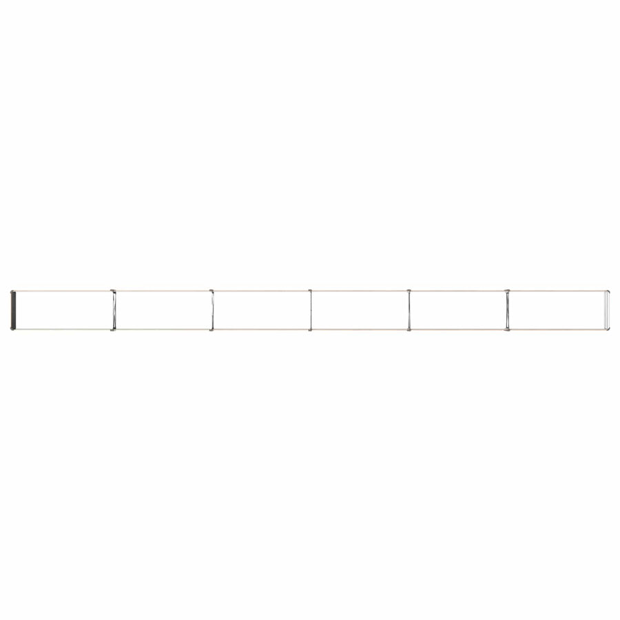 Verhoogd Tuinbed Houtbruin 600 x 40 x 24 cm koudgewalst staal
