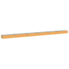 Verhoogd tuinbed 600x40x24 cm staal