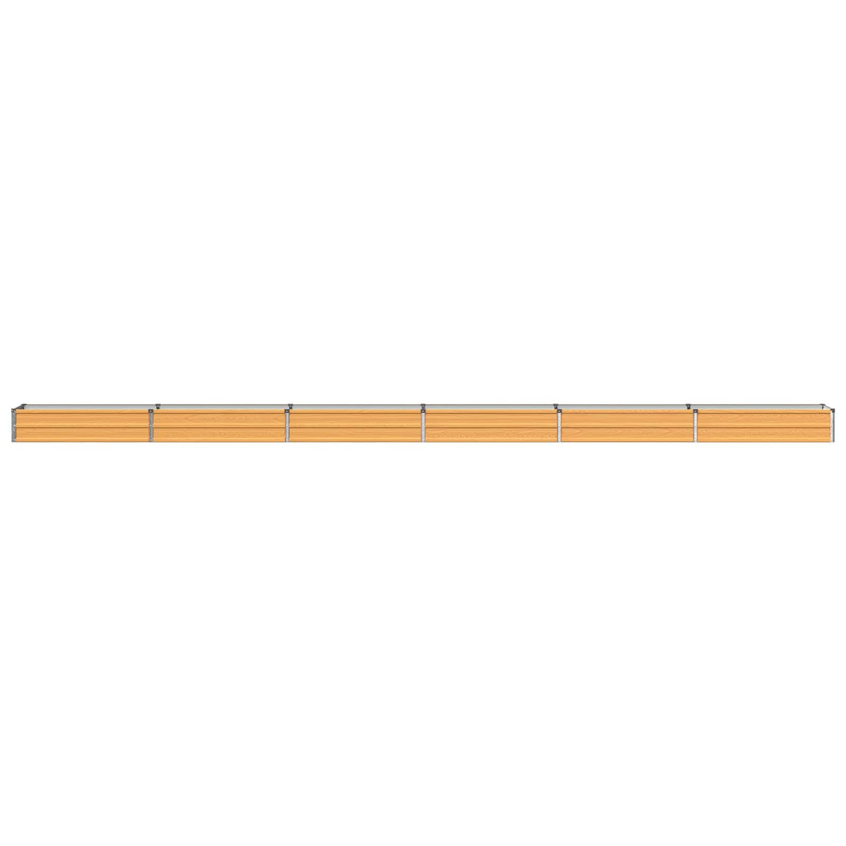 Verhoogd Tuinbed Naturel 600 x 40 x 24 cm koudgewalst staal