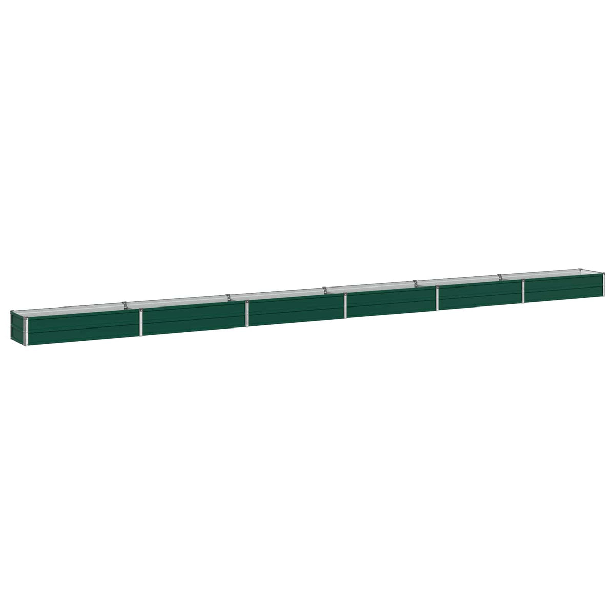 Verhoogd Tuinbed Groen 600 x 40 x 24 cm koudgewalst stalen