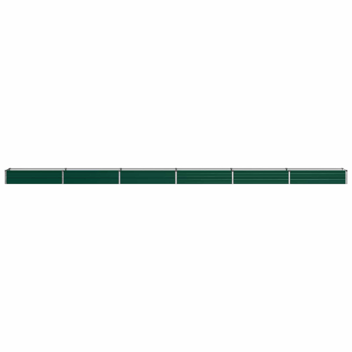 Verhoogd Tuinbed Groen 600 x 40 x 24 cm koudgewalst stalen