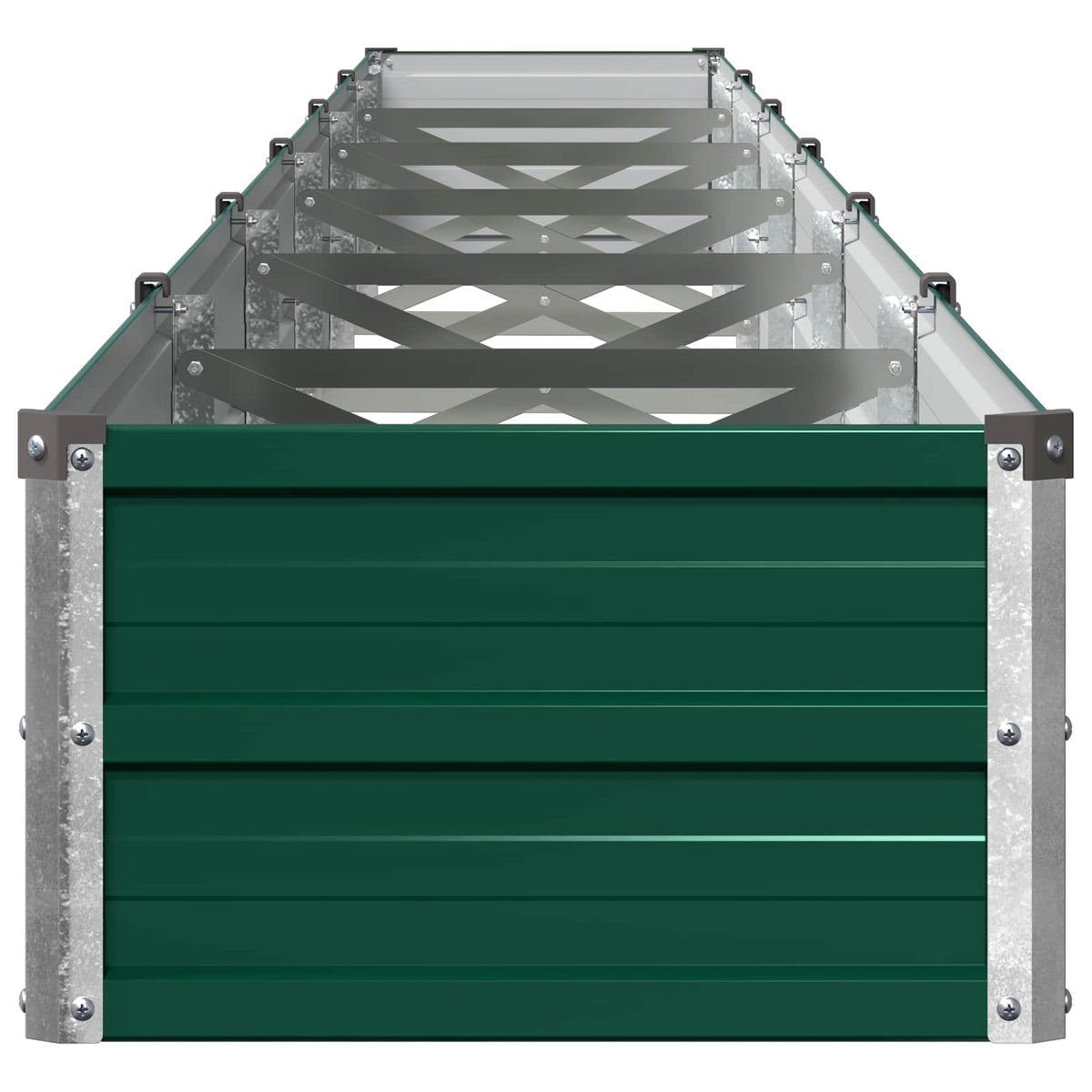 Verhoogd Tuinbed Groen 600 x 40 x 24 cm koudgewalst stalen