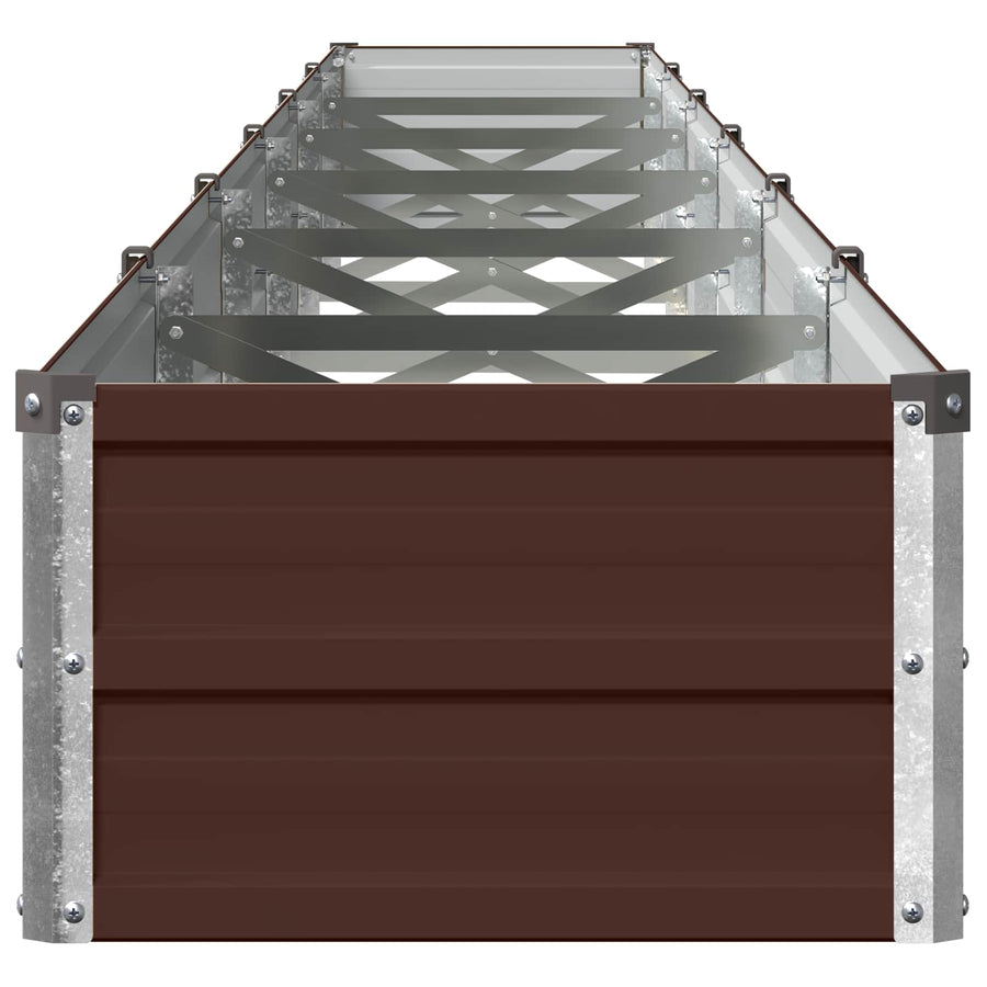 Verhoogd Tuinbed Bruin 600 x 40 x 24 cm koudgewalst staal