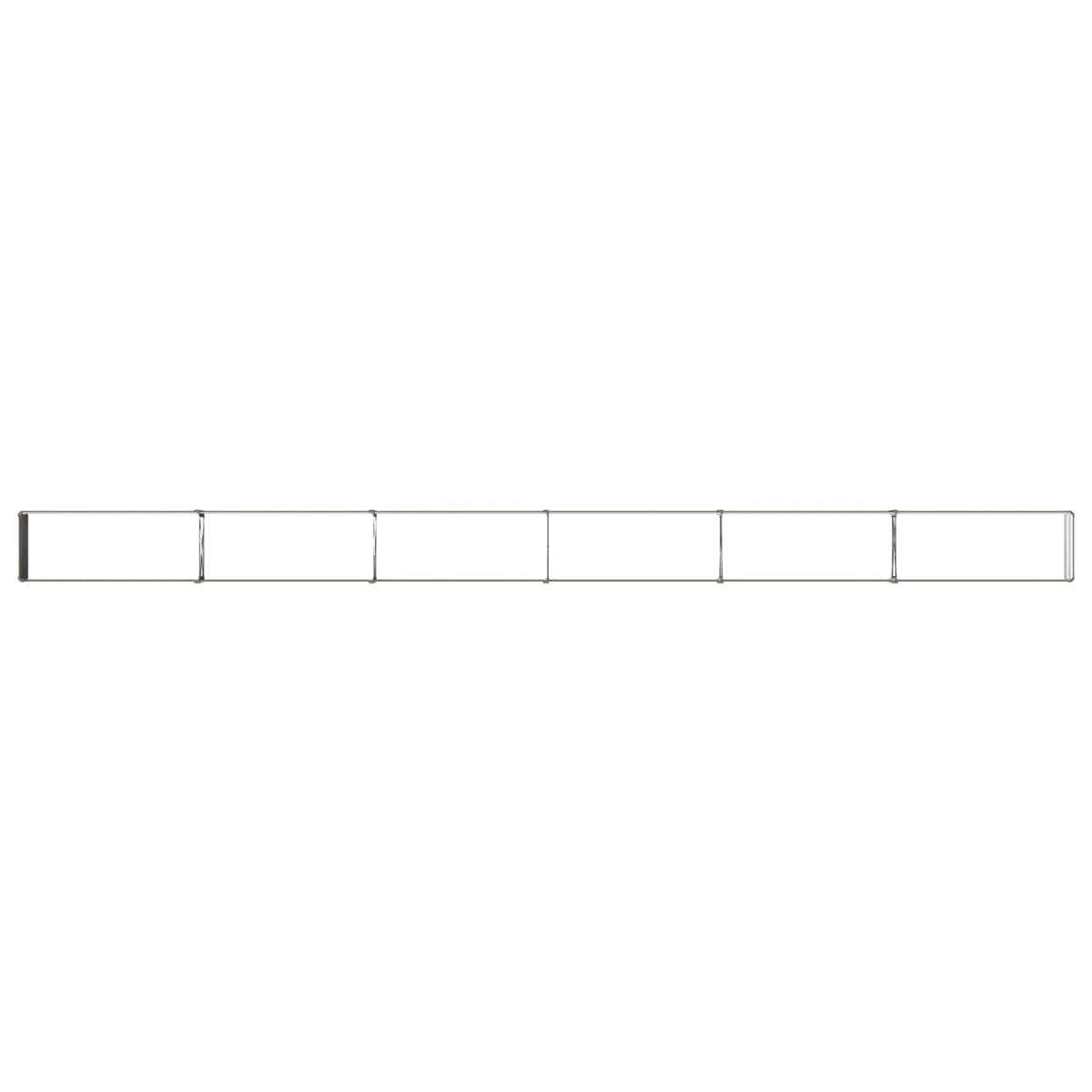 Verhoogd Tuinbed Bruin 600 x 40 x 24 cm koudgewalst staal