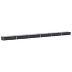Verhoogd Tuinbed Antracietkleurig 600 x 40 x 24 cm