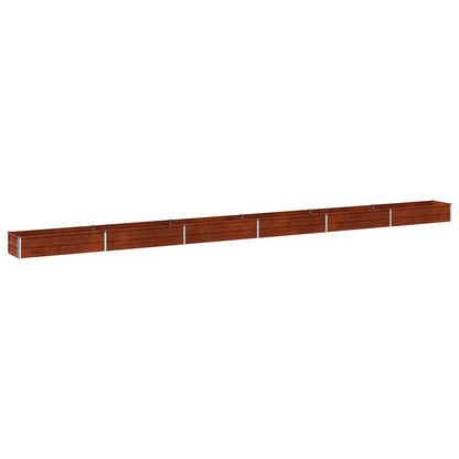 Verhoogd Tuinbed Roestig 600 x 40 x 24 cm corton