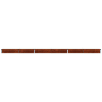 Verhoogd Tuinbed Roestig 600 x 40 x 24 cm corton