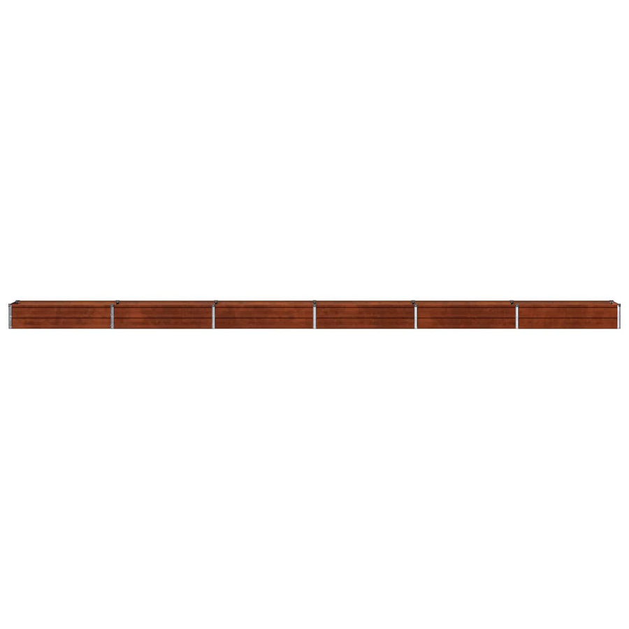 Verhoogd Tuinbed Roestig 600 x 40 x 24 cm corton