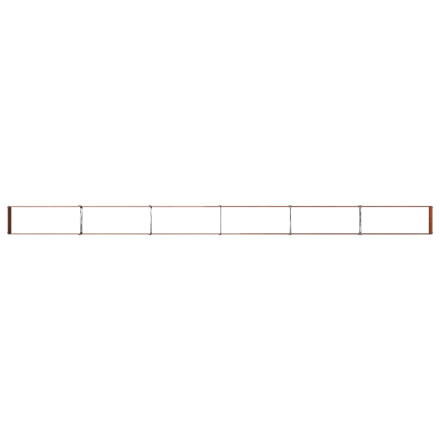 Verhoogd Tuinbed Roestig 600 x 40 x 24 cm corton