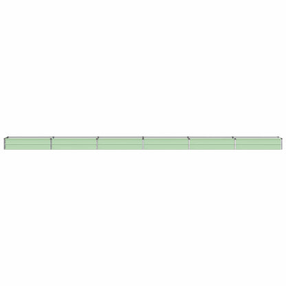 Verhoogd Tuinbed Pastelgroen 600 x 40 x 24 cm koudgewalst staal