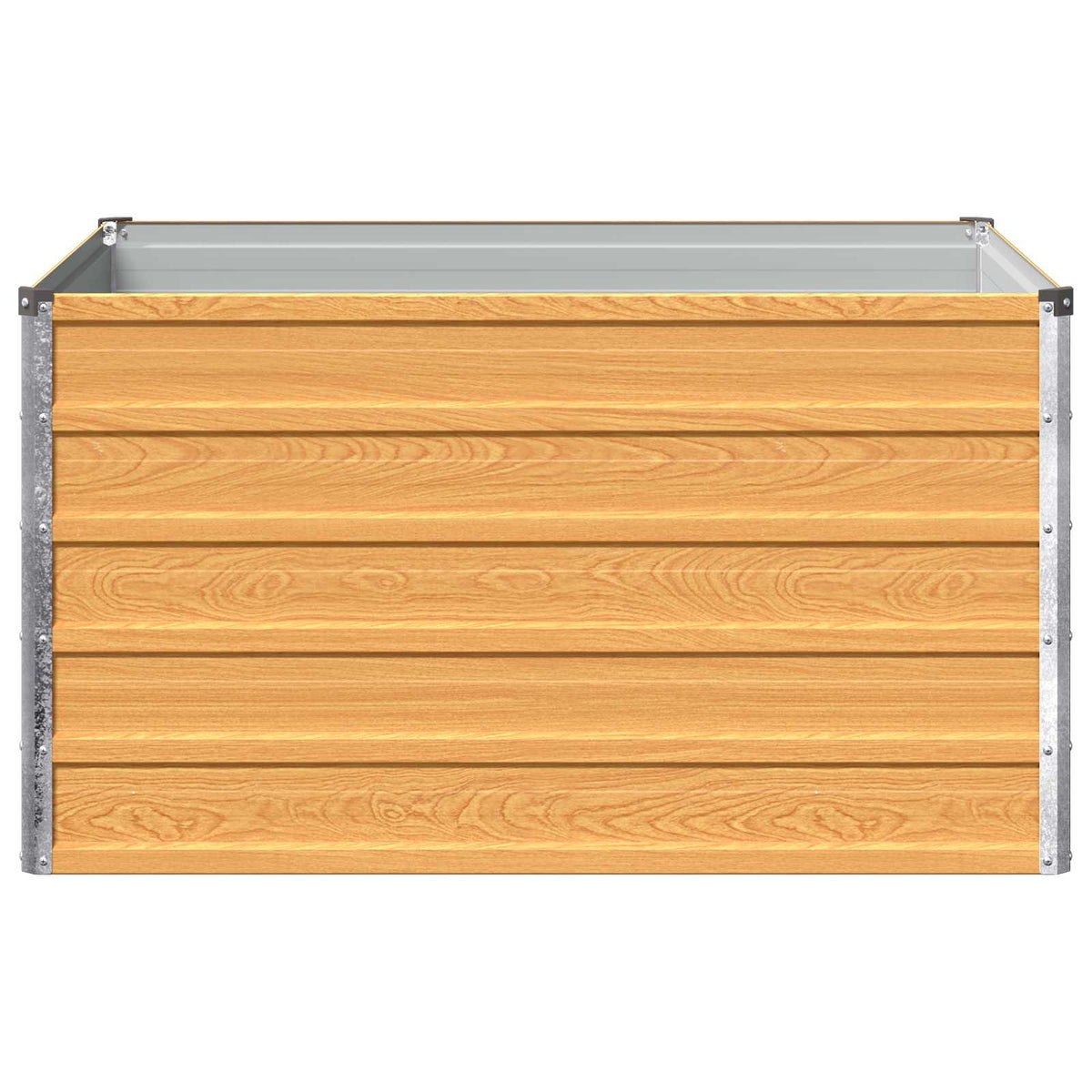Verhoogd Tuinbed Naturel 100 x 80 x 55 cm koudgewalst staal