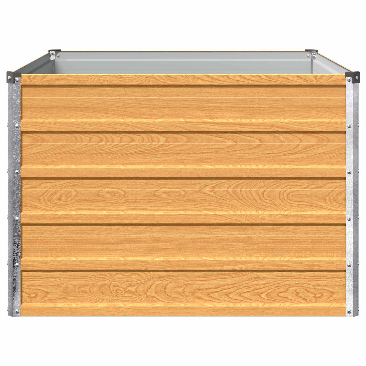 Verhoogd Tuinbed Naturel 100 x 80 x 55 cm koudgewalst staal