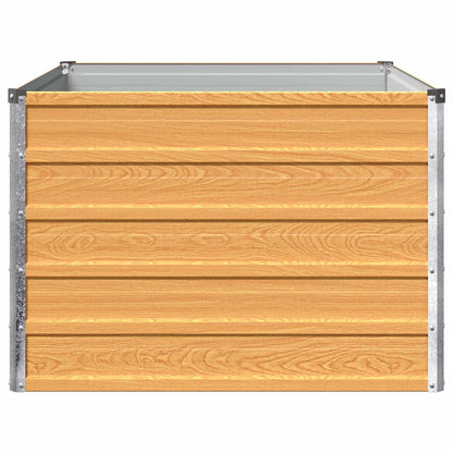 Verhoogd Tuinbed Naturel 100 x 80 x 55 cm koudgewalst staal