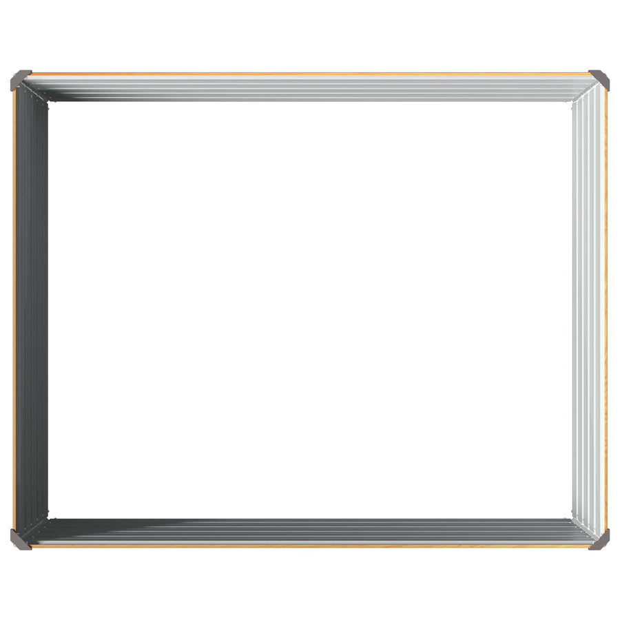 Verhoogd Tuinbed Naturel 100 x 80 x 55 cm koudgewalst staal