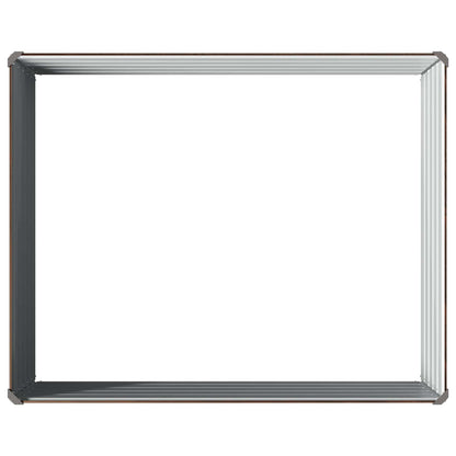 Verhoogd Tuinbed Zwart 100 x 80 x 55 cm koudgewalst staal