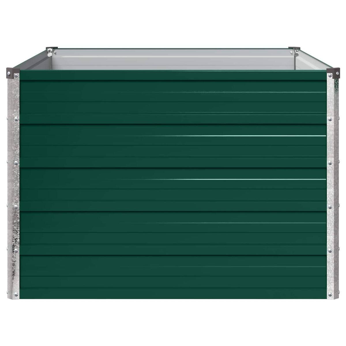 Verhoogd Tuinbed Groen 100 x 80 x 55 cm koudgewalst stalen