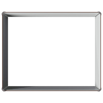 Verhoogd Tuinbed Bruin 100 x 80 x 55 cm koudgewalst staal