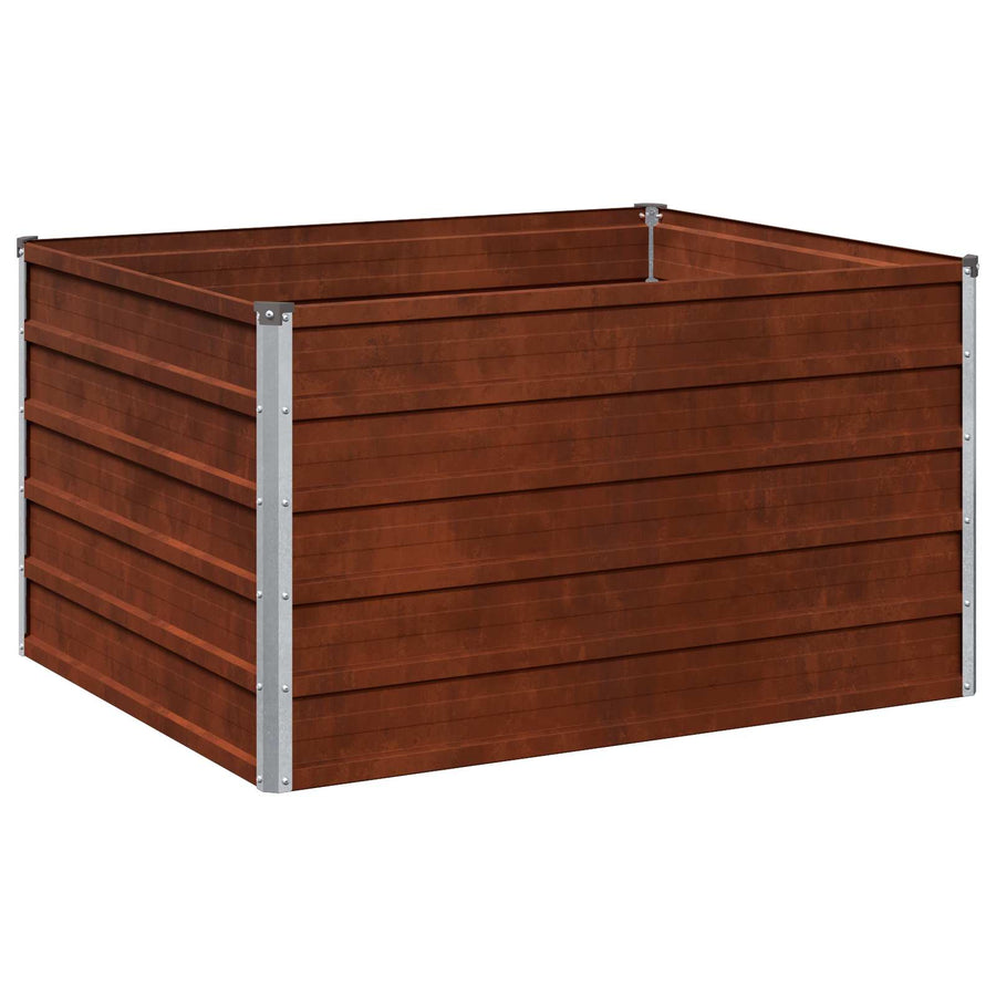 Verhoogd Tuinbed Roestig 100 x 80 x 55 cm corton