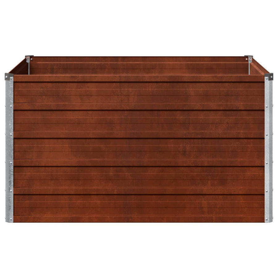 Verhoogd Tuinbed Roestig 100 x 80 x 55 cm corton