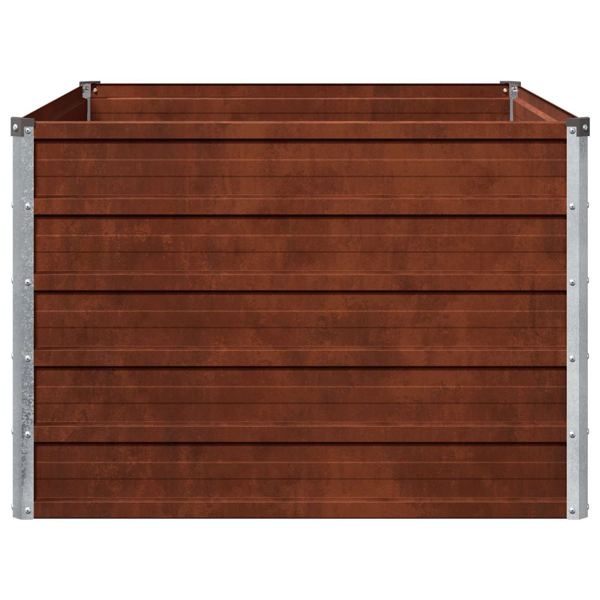 Verhoogd Tuinbed Roestig 100 x 80 x 55 cm corton