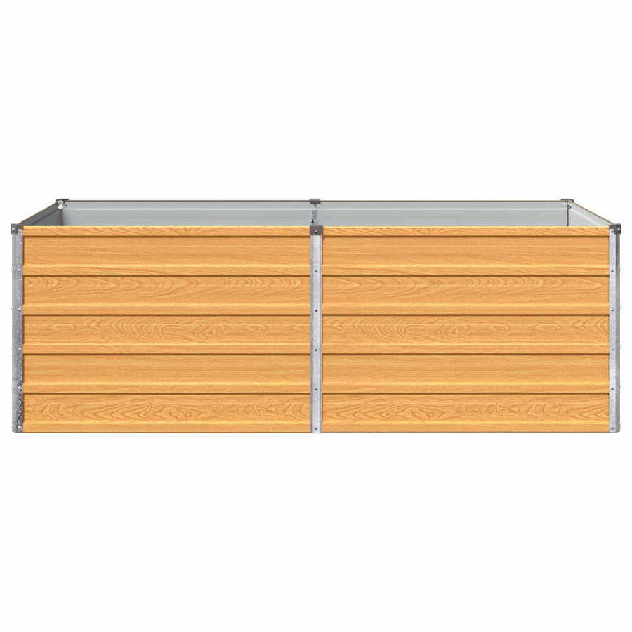 Verhoogd Tuinbed Naturel 160 x 80 x 55 cm koudgewalst staal