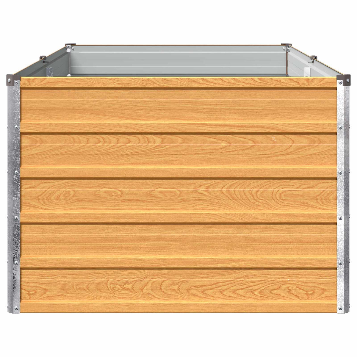 Verhoogd Tuinbed Naturel 160 x 80 x 55 cm koudgewalst staal