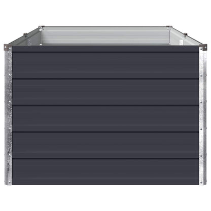 Verhoogd Tuinbed Antracietkleurig 160 x 80 x 55 cm
