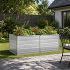 Verhoogd tuinbed 160x80x55 cm gegalvaniseerd staal